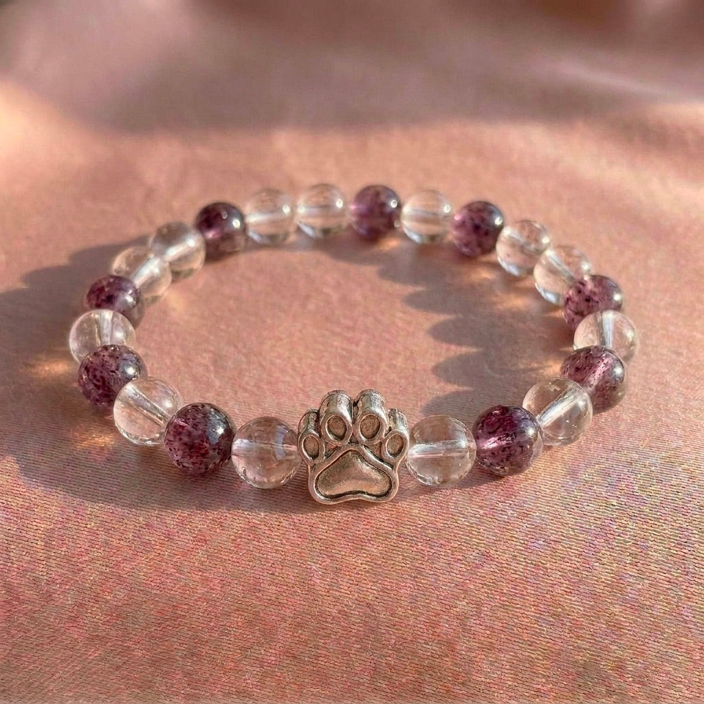 Crystal Paw Bracelet