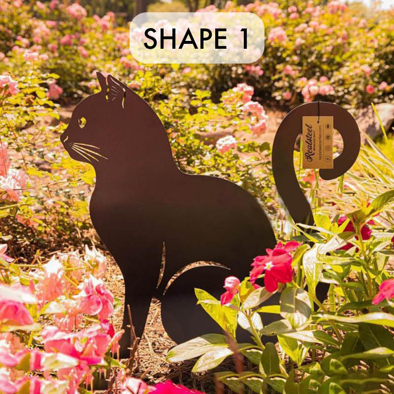 Copy WideBundle of Statue garden cat