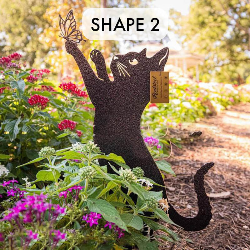 Copy WideBundle of Statue garden cat