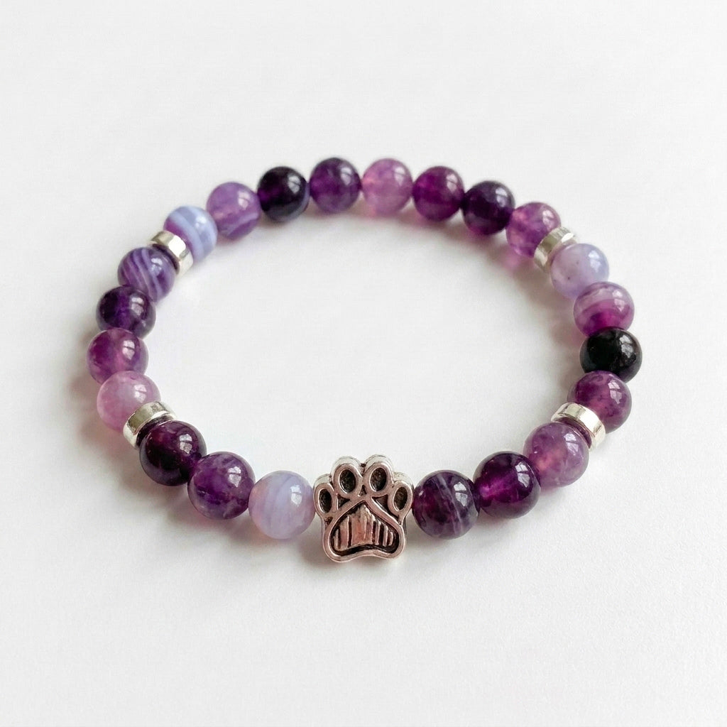 Violet Paw Bracelet