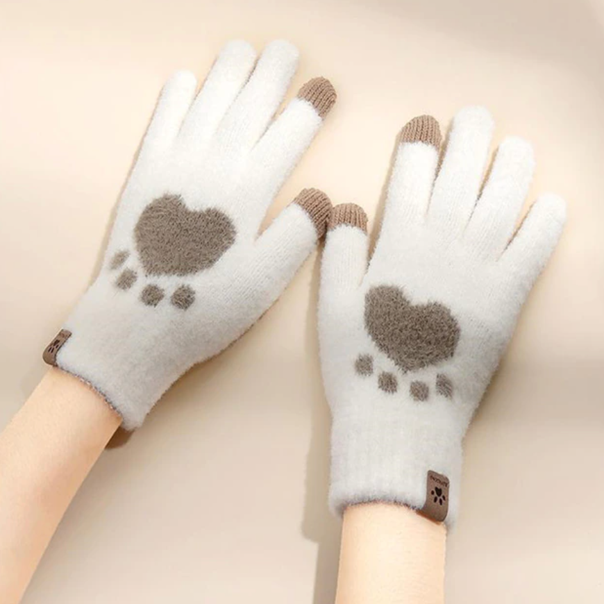 Cat paw gloves