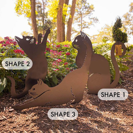 Copy WideBundle of Statue garden cat